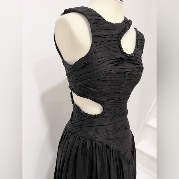 Aje Jolie Abstract Cut Out Midi Dress - Picture 7 of 13